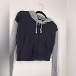 SO  Vintage Zip Up Hoodie Fitted Sweatshirt Women’s Sz XS EUC Photo 1