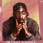 Tupac Poetic Justice Pink Tie Dye Graphic Cut Off Crop Top Size M Photo 2