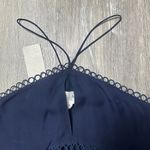 Cami NYC  Navy Blue The Reese Silk Tank Top NEW Photo 1