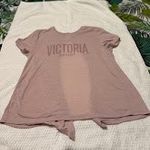 Victoria's Secret  Sport Tie-Back Top Pink S Photo 4