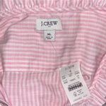 J.Crew Womens Striped ruffle front flutter Photo 5