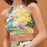 Forever 21 NWT Palm tree Hawaii Tropical print tank top  Size Small Photo 0