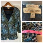 Notations  Whimsigoth Top Womens‎ XL Stretch Office Church Comfort Fairy Grunge Photo 1