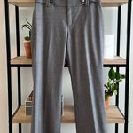 Banana Republic  Jackson Fit Mid-Rise Stretch Wool Gray Career Dress Pant Trouser Photo 0