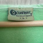 Vintage Sailfish Marina lime green beach t shirt Size L Photo 6