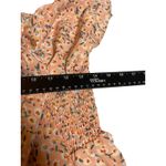 SheIn Floral Romper Smocked Tie Front Casual Summer Dress 1XL Photo 3