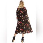 NWT New Aratta Charlene Kimono Dress M Black Floral Sequin MSRP $222 Size M Photo 12