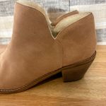 Kelsi Dagger  Tan Fur Lined Ankle Boots Size 10‎ Photo 3