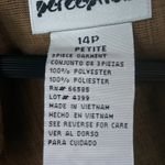 Perceptions  14P Brown Roses Blazer Petite Plus Photo 4