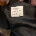 Black Cotton Wooly Zip Up Jacket Size Small Photo 7