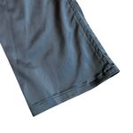 Agnes B. Paris Blue Satin Skinny Pants Cocktail Party Casual Size 40 8 Women's Photo 9