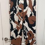 Chico's Chico’s Women’s Pants Abstract Black/White/Brown Size 0.5R Photo 0
