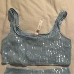 Victoria's Secret  Sequin Shimmer Bra Top & High-Waist Short Set Photo 5