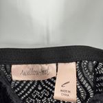 Willow + Root  Black Lace Unpadded Pullover Bralette Women's Size Large Photo 2