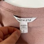 Athleta  Uptempo Ribbed Long Sleeve Henley Size Small Photo 4
