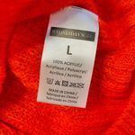 NWT - Wednesday’s Girl - Women’s Red Crew Neck Sweater - Size Large Photo 6