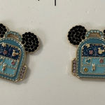 Disney Baublebar Mickey Mouse Backpack Stud Earrings NIB | Giftable | Nostalgia Photo 0