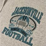 Jacksonville Jaguars Football Crewneck Gray Size M Photo 1