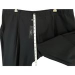 Talbots Ponte Knit Pants Women 3XL Black Ankle Zip Stretch Classic Preppy Casual Photo 6