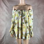 Sanctuary Off the Shoulder Floral Top Size MEDIUM Photo 7