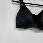 Cacique  Black Full Coverage Underwire Balconette Bra Womens 46C Push Up Photo 7