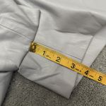 Good American  Paperbag Leather Shorts Size 0 Purple Drawstring Waist Classy Chic Photo 8