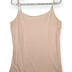CAbi Beige V-Neck Cami Tank Top L Adjustable Straps Photo 0