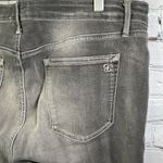 Jessica Simpson Kiss Me Super Skinny Gray Charcoal Denim Jeans Distressed sz 31 Photo 15