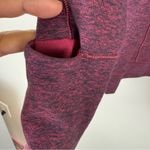 Lululemon  Cypress Kiss Long Sleeve Heathered Star Ruby Black Size 6 W3BNIS Photo 2