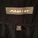 Atelier Double layered pocket pencil skirt! Cute! Black Size 6 Photo 2