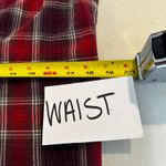 Duluth Trading Co Womens Plaid Flannel Shirt Long Sleeve Button Small Red Photo 6