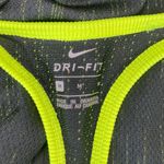 Nike Black & Neon Yellow Dri-Fit Sleeveless Racerback Athletic Dress M Photo 3