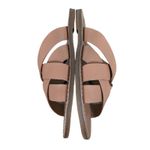 Madewell  The Boardwalk Sandals Woven Leather Slides Antique Coral Tan 7 Photo 4