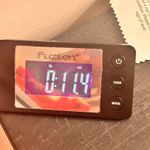 Lands' End  Floral Cardigan Sweater Maroon Pink XL Photo 13