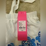 Lilly Pulitzer NWT Benita Top white blue scallop women’s size XL Photo 10