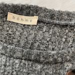 Bohme Böhme Gray Ribbed Knit Dress‎ Photo 1