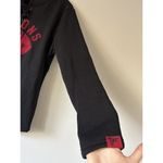 NFL Atlanta Falcons Long Sleeve Fleece Lace Up Sweatshirt Size Large Fangear Photo 3