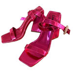 Dolls Kill PINK BARBIE CORE PEARL HEELS SANDALS BY PRIVILEGED 6.5 NEW SOLD OUT! Photo 0