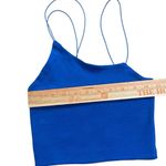 ZARA  Electric Blue Crop Top Photo 3