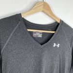 Under Armour  HeatGear Semi-Fitted Grey Long Sleeve Shirt Women's Size Small S Photo 3
