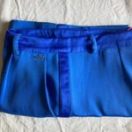 NEW Pinko Up junior ladies XXL side stripe satin pleated walking shorts NWD 29" Blue Size undefined Photo 6