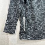 Calvin Klein  Womens Sweatshirt Hoodie Large Dark Gray Moisture‎ Wick Fleece Cowl Photo 6