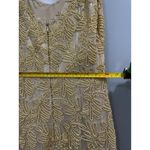 Badgley Mischka Collection Gold Beaded Sequin Formal Dress Gown Sz 2 Photo 5