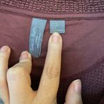 Sweaty Betty Restful Boucle Half Zip Sweatshirt, Burgundy, Women’s 8 Photo 3