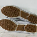 Coach Venus Metallic Silver Soft Leather Embellished Ballerina Flats - US 7 Photo 7