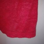 Eileen Fisher  LP Linen Shrug Dark Coral Open Light Cardigan Petiite Photo 5