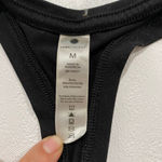 Yogalicious Racerback Tank Top Women’s Medium Black Athletic Workout Shirt Photo 2