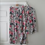 Anthropologie Malin Gyllensvaan Magnolia Light Flannel Pajama Set Size M Photo 1