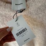 Reformation NWT Jude Brushed Alpaca Crew Sweater in Sorbet Pink Photo 4