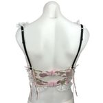 For Love & Lemons NEW Winifred Bustier Floral Ruffle Sleeveless Corset Top XS Photo 6